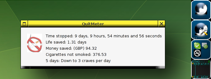Quitmeter Screenshot